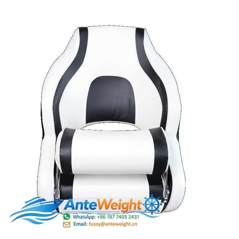 Fishing Boat Seat - マリンキャプテン用ボートシート、防水PUレザー、釣り船用シート、バス釣り用マリンチェア、ヨットや小型船用。