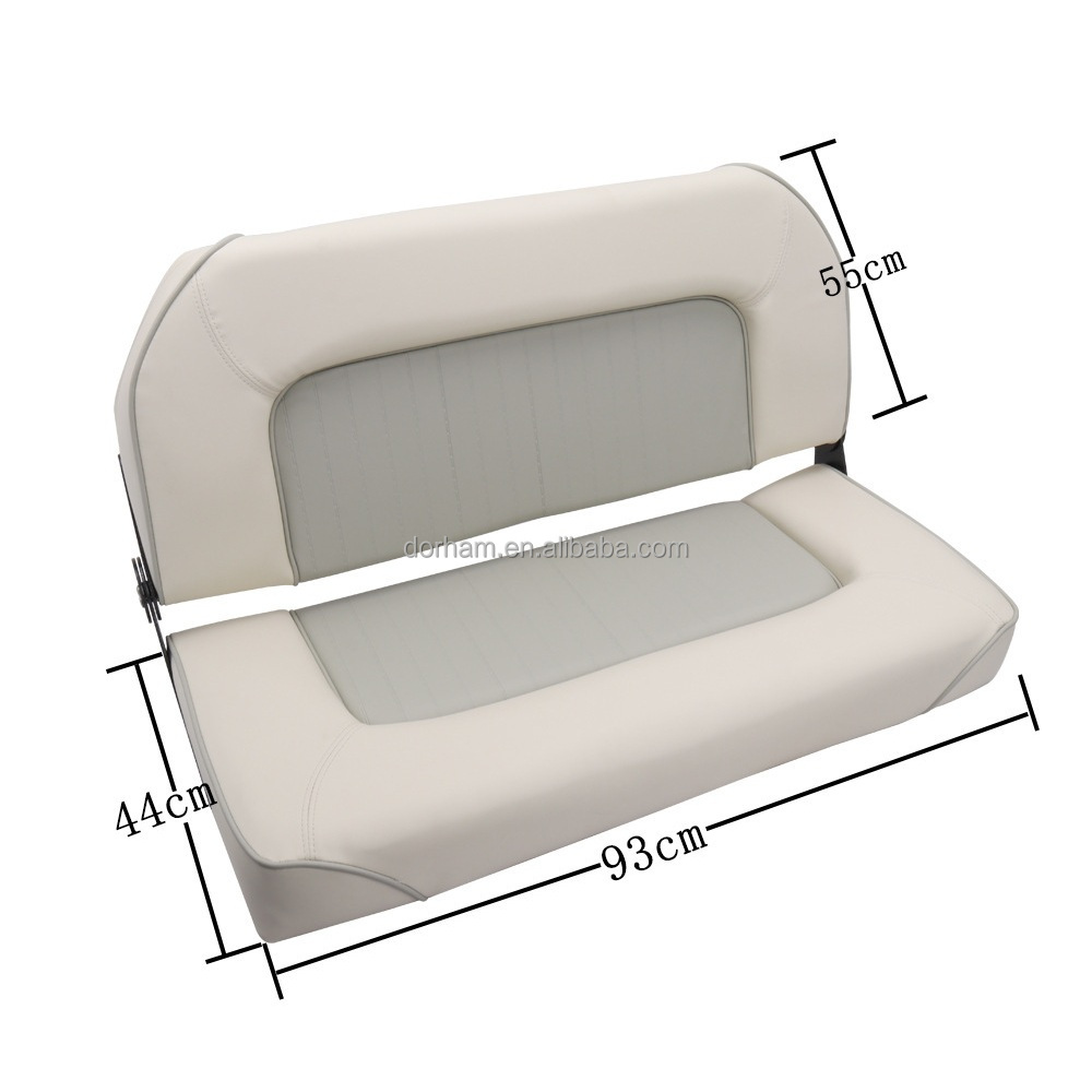 マリン用ダブル折りたたみ式ボートシート、ローバック、高密度ク - Fishing Boat Seat のレビューと価格