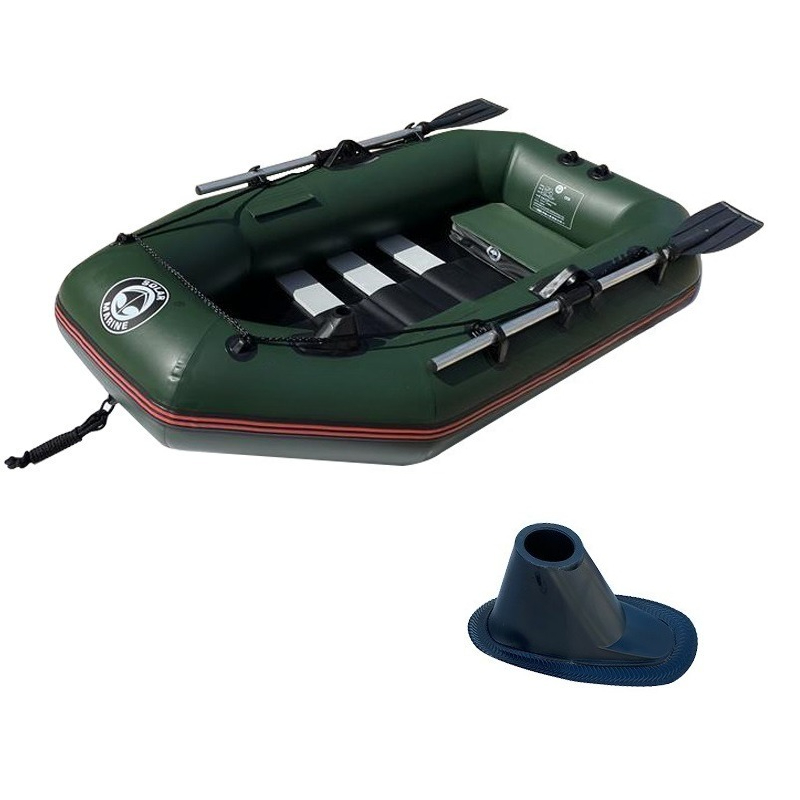 1人乗り釣り用ボート格安インフレータブルローイングカヤックポ - Fishing Boat Inflatable のレビューと価格